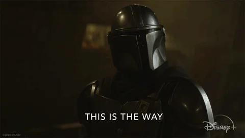 this is the way this the way